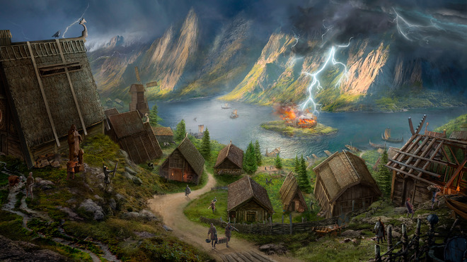 Vikinges városépítő stratégia lesz a Land of the Vikings